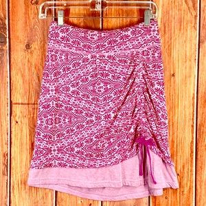 Athleta Active Floral Print Skirt M